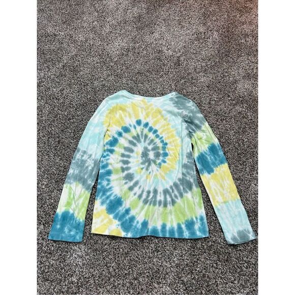 Lands End tie dye shirt size 6/7 C33-26 - Picture 2 of 4